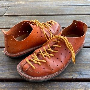 Trippen leather lace up shoes sustainable design